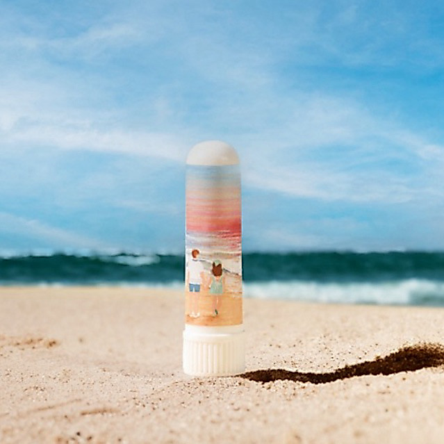 AOBAUAN INHALER 🪴 : ยาดมอบอวล กลิ่น Seaside with you 👩🏻‍🤝‍👨🏽🌴🌊🐠
