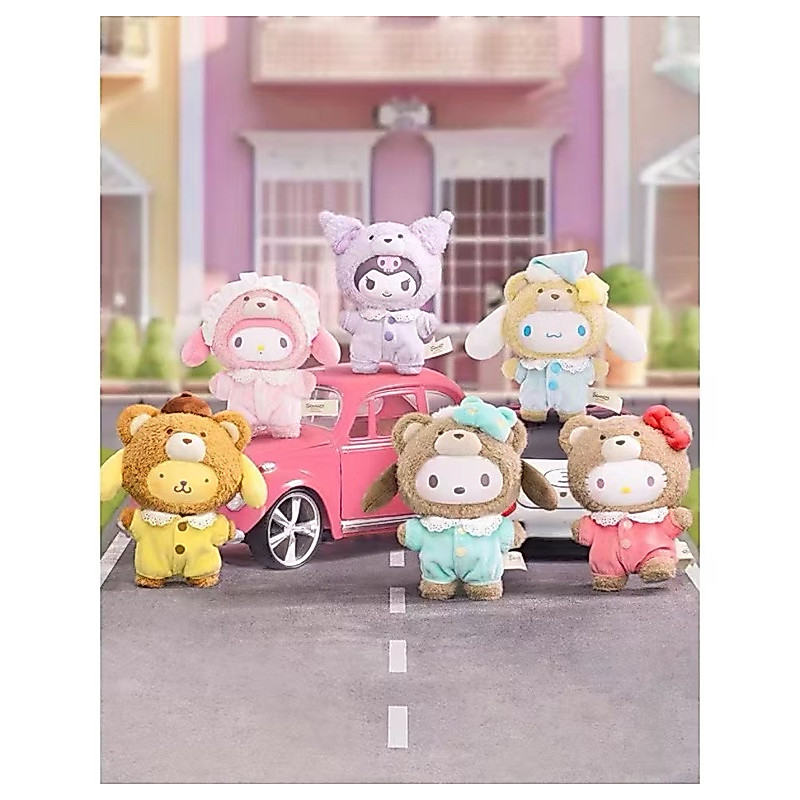 ส่งจากไทย🇹🇭ลด30%🎉 พวงกุญแจห้อยกระเป๋าตุ๊กตา Sanrio  Latte Baby TOPTOY ห้อยกระเป๋า จุ่ม