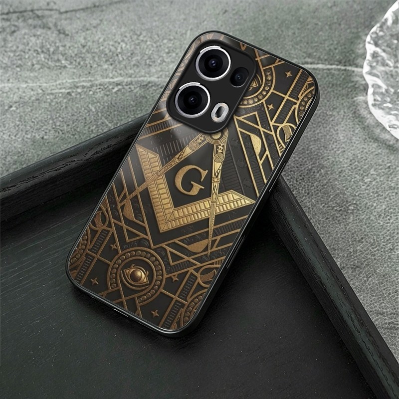 FREEMASON masonic 19 เคสโทรศัพท์สําหรับ Oppo A6X A52 A54 A74 4G A79 5G A94 AX7 Reno 11 12 13 11F 12F