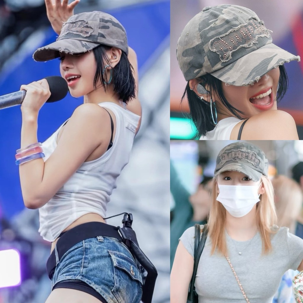 คลังสินค้าพร้อม เกาหลี Zhang Yuanying Xu Yunzhen สไตล์เดียวกัน 2,000 archives Patch Diamond Camoufla