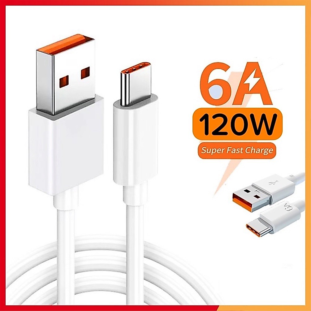 สายชาร์จ Xiaomi 120W / 67W / 33W ชาร์จเร็วสุดเทอร์โบ Type C