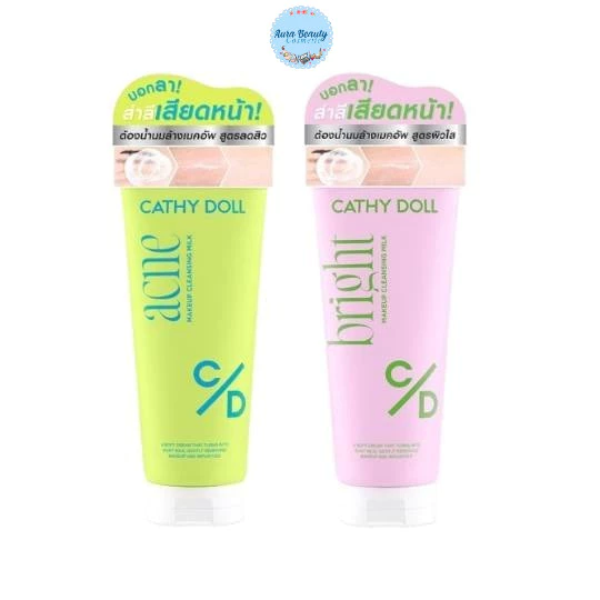 Cathy Doll Makeup Cleansing Milk 100ml เคที่ดอลล์ คลีนซิ่งน้ำนม