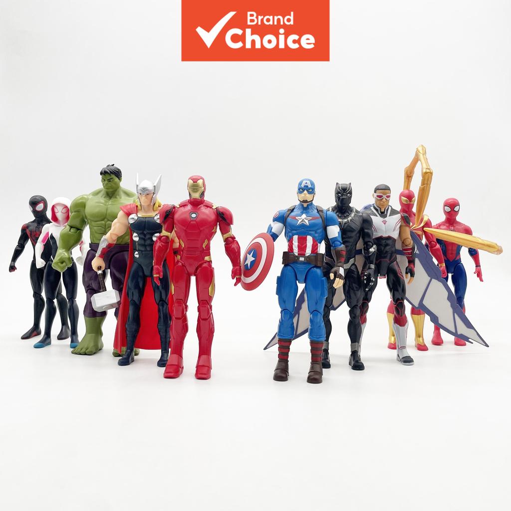 Marvel Superhero Action Figure, 7 นิ้วอย่างเป็นทางการรุ่น,ของเล่นสะสมสําหรับจอแสดงผล,Desktop Decor,ของขวัญพีซีแขนนักสืบเกมสตรอเบอร์รี่รายการ
