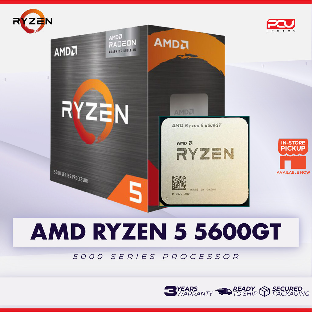 AMD RYZEN 5 5600GT AM4 PROCESSOR MPK