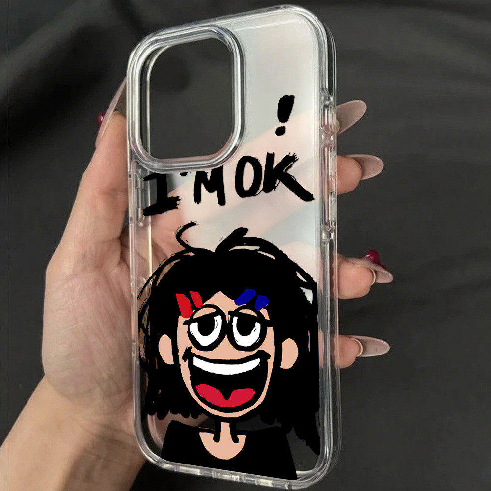 เคสอะคริลิค แฟชั่นเคส for iPhone 11 13 14 12 16 15 Pro Max 13 Pro Max 16 Pro Max เคสไอโฟน เคสใส