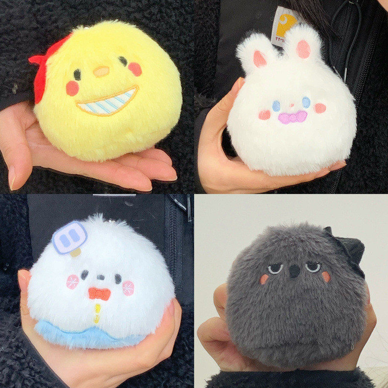 Funtoys Love and Deep Space พวงกุญแจกระเป๋าจี้ตุ๊กตา Good Crow Snowman Plush ของเล่น