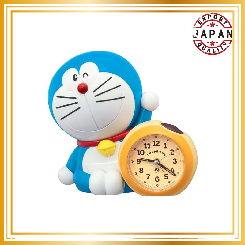 Seiko Clock Talking Alarm Clock Doraemon JF387A 183x200x132mm【direct from Japan】
