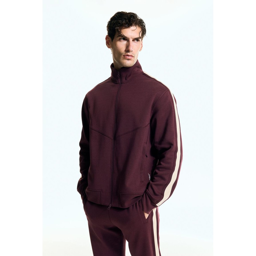 H&M(เอชแอนด์เอ็ม) แจ็กเก็ตทรงตรงดีไซน์สปอร์ตพร้อมเทคโนโลยี DryMove™ ผู้ชาย 1298895_1