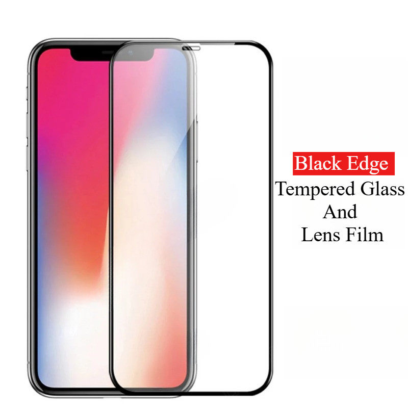 สีดําขอบกระจกนิรภัยอลูมิเนียมสูงใสป้องกันรอยขีดข่วนสําหรับVivo 1933 1935 1937 1938 1951 2004 2006 20