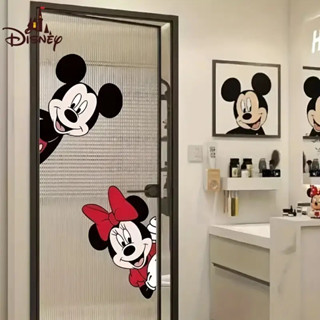 สติกเกอร์ติดผนังลายมิกกี้และมินนี่ กันน้ํา พีวีซีคุณภาพดี สำ…