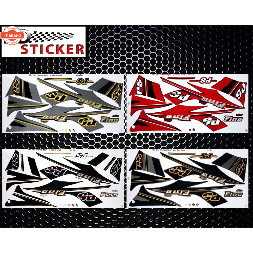 สติ๊กเกอร์ Fino PS รุ่น23 year2013 สติ๊กเกอร์ ฟีโน่ PS รุ่น23 year2013