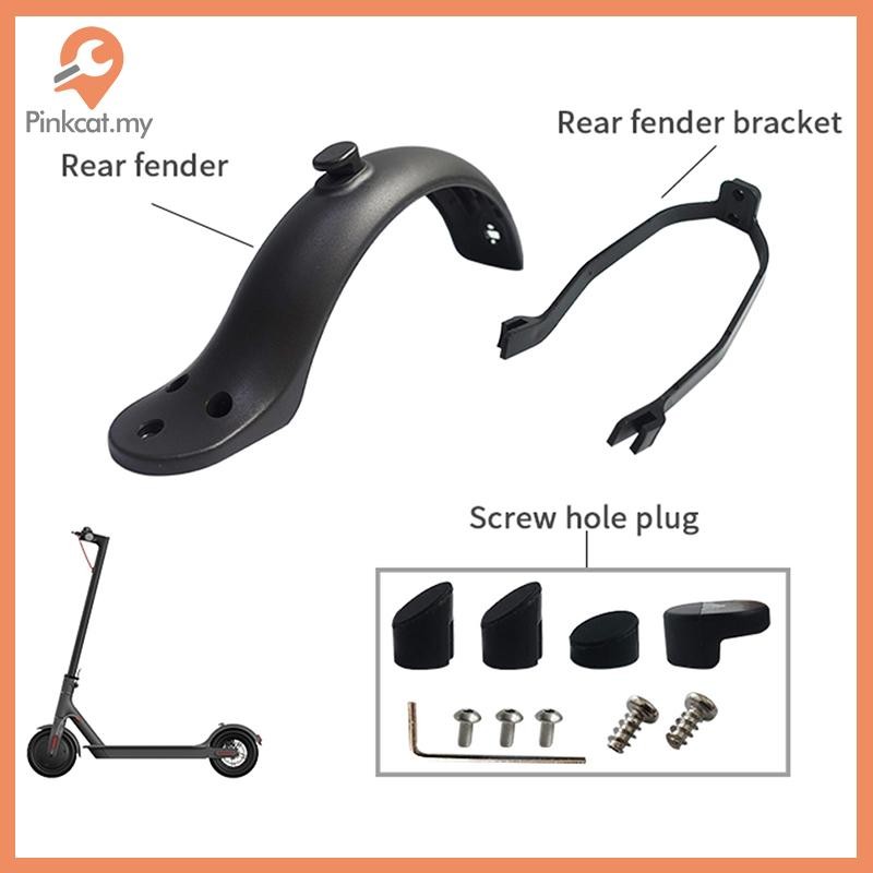 การ์ดบังโคลนด้านหลัง Pinkcat + ขายึด + ตะขอสําหรับ M365 สกู๊ตเตอร์ไฟฟ้า MY
