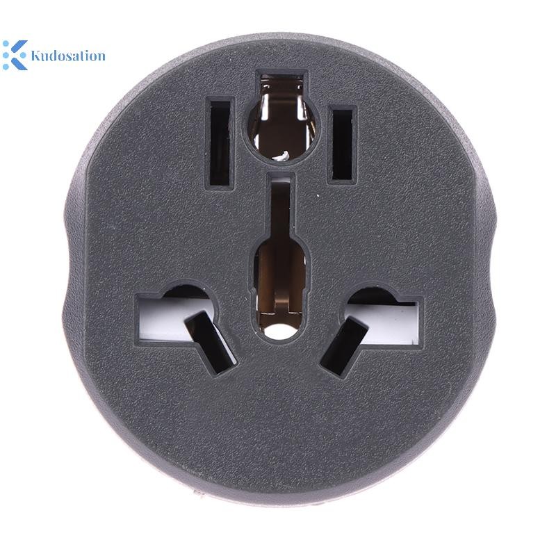 Kudosion German Standard Conversion Plug FR AU US UK To EU Euro Korea Universal Travel Adapter Home 