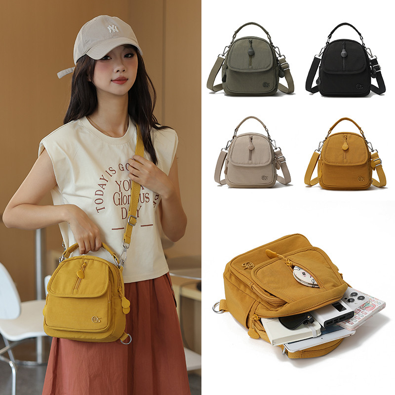 กระเป๋าเป้สะพายหลังสำหรับสุภาพสตรี ดีไซน์เรียบหรู สบายในการใช้งานและเหมาะแก่การพกพา