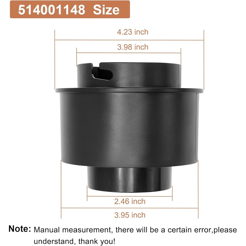 514001148 อะแดปเตอร์เปลี่ยนสําหรับ DeWalt Planer Vacuum Adaptor DW735 DW735X 8CKM