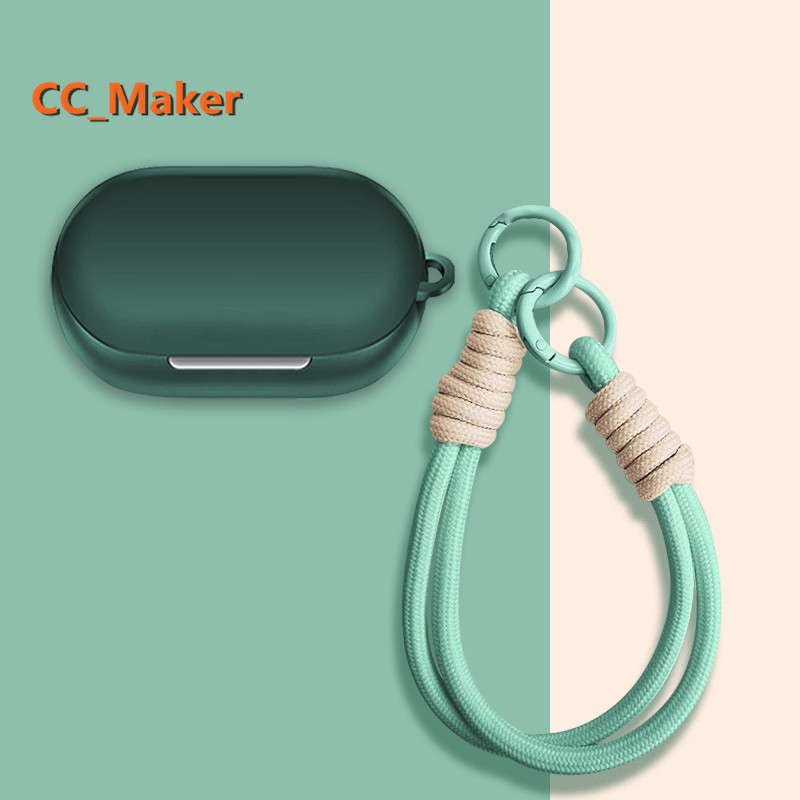 For Honor EarBuds Open Case Cute Stitch Lanyard Honor EarBuds Open Solid Color Silicone Soft Case Pr