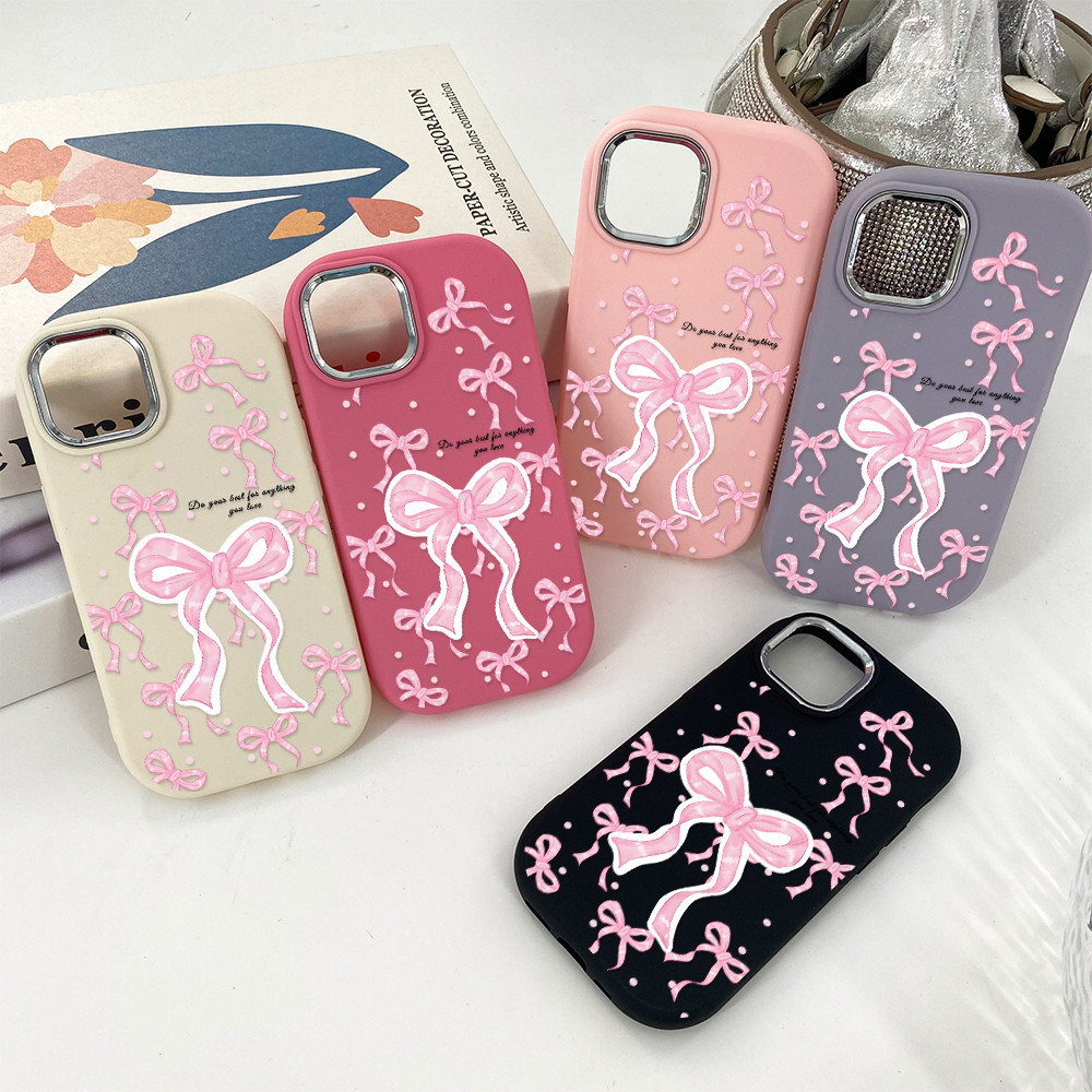 จัดส่งในพื้นที่ เคสโทรศัพท์มือถือโลหะ อ้วน น่ารัก แฟชั่น For IPhone16 14 13 11 6 7 8 plus Pro Promax X XR XSMAX JSXPM089