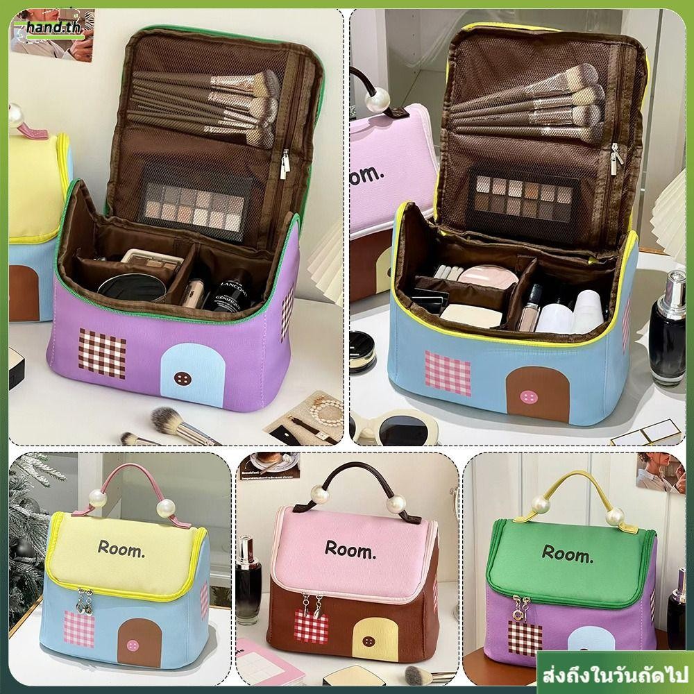 กระเป๋าแต่งหน้ามือ, กระเป๋าล้างบ้านหลังเล็กความจุขนาดใหญ่, กระเป๋าเดินทางกรูมมิ่งเดินทางหลากสีแบบพกพา