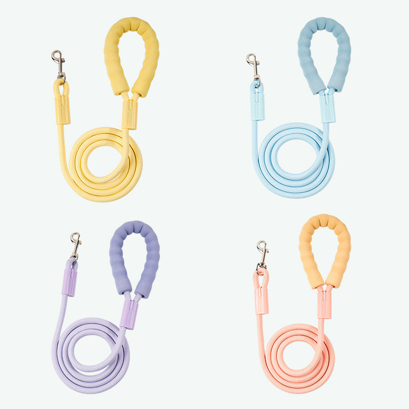 สายจูงสุนัขจับคู่สี Dopamine|กลางแจ้งสวมทนป้องกันเชือกเชือกไนล่อนสุนัขเดินสัตว์เลี้ยง