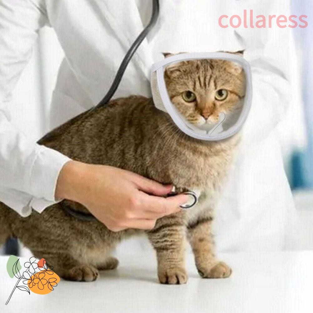 COLLARESS Cat Muzzle Anti Bite Chewing Safety Adjustable Mouth Guard
