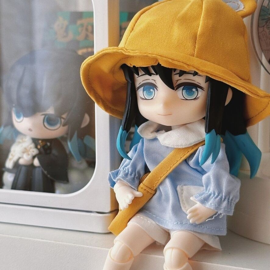 Demon Slayer/Muichiro Tokito/Tokito Muichiro ตุ๊กตา bjd Demon Slayer Body Movable เสื้อผ้าเด็กรูปตุ๊
