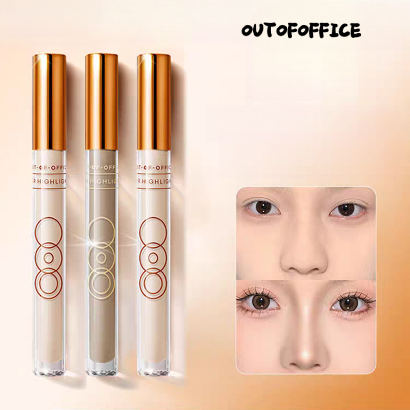 OUTOFOFFICE Liquid Repair Liquid OOO Double Head Highlight Shadow Shadow Matte Moisturizing Long Las