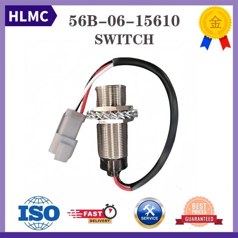 ชิ้นส่วนเครื่องจักรก่อสร้างสวิตช์น้ํามันเซ็นเซอร์ 56ข-06-15610 56ข0615610 สําหรับ Komatsu PC2000 PW1