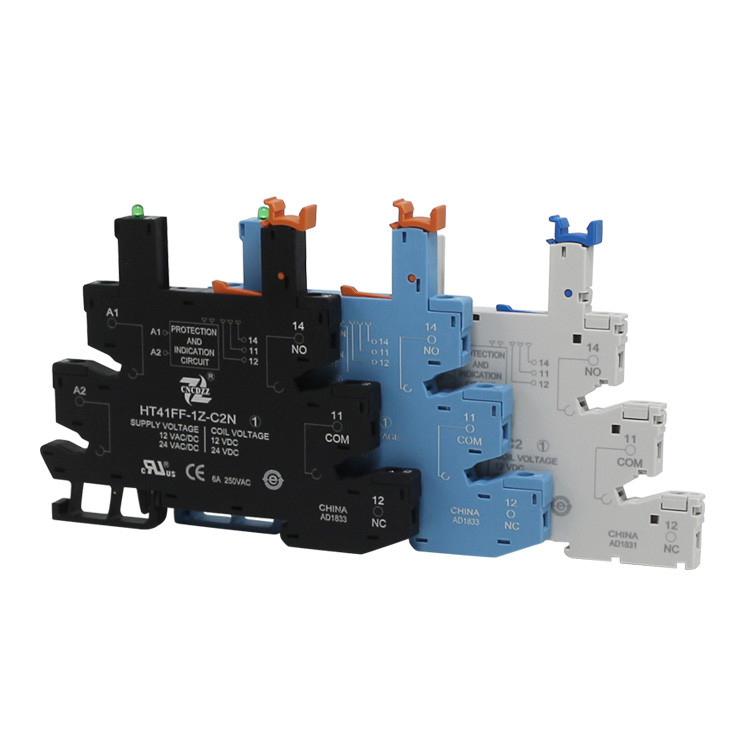 โมดูลโมดูลรีเลย์บางเฉียบ Hongfa HF41F-024-ZS 41F-1Z-C2-1 24V PLC-RSC
