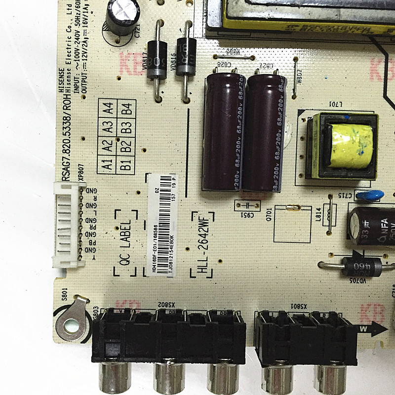 ต้นฉบับ Haixin LED32/39/42K20/K30JD/EC260JD Power Board RSAG7.820.5338/ROH