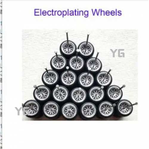 YG NEW 10Sets(for 10 cars) 2024Y ADVAN/CE28/BBS/T7R 1/64 Alloy Car Wheels with Tires