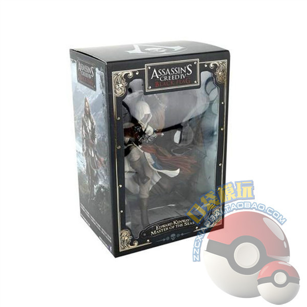 UBI เดิมแท้รูป Assassins Creed 4 Black Flag Edward Kenway รูป Re