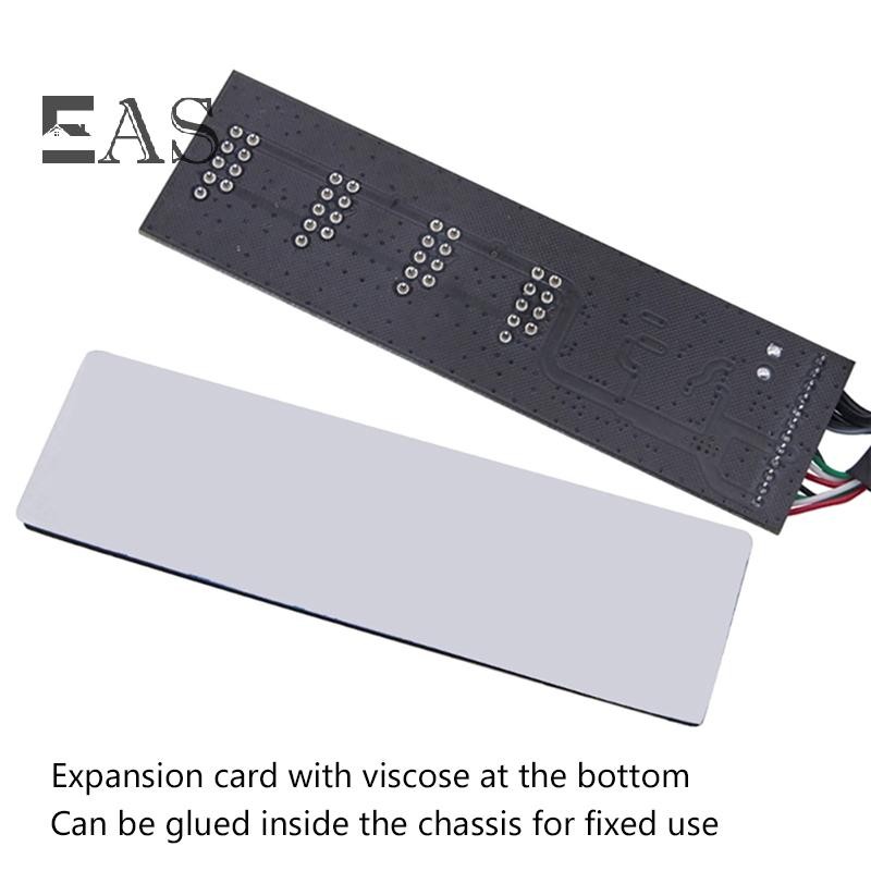 [EA] เมนบอร์ด USB 9Pin อินเทอร์เฟซ Header Connector USB2.0 Hub Splitter 1 ถึง 4 สายอะแดปเตอร์สําหรับ