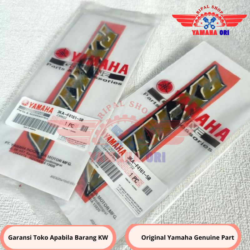 2002 ถังสีเหลือง EMBLEM RX KING RXK RXKING ORIGINAL 3KA-F4161-50