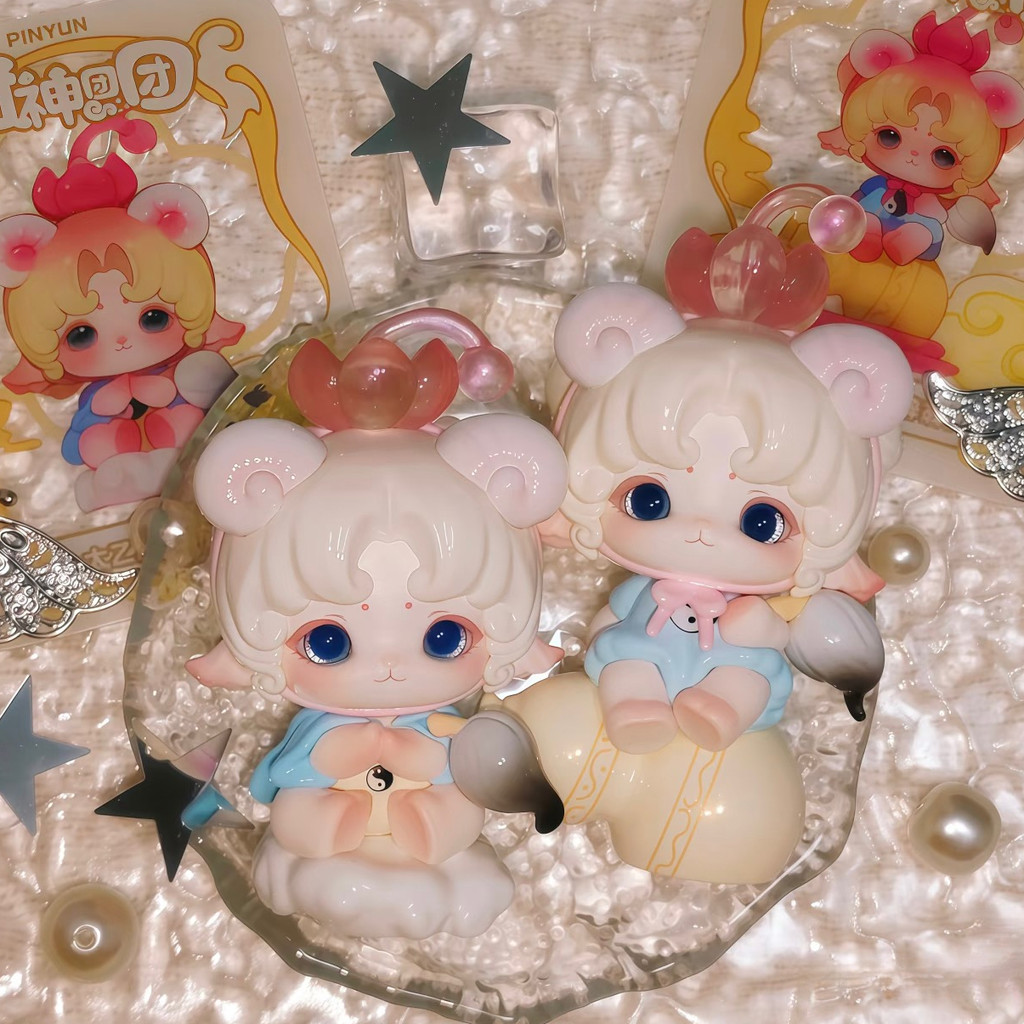 [ของแท้] PINYUN FengShen Tuan - All Atar Elfludo Series ยืนยันของขวัญเครื่องประดับตุ๊กตารูป MiMiA Flora - รูปที่ 3