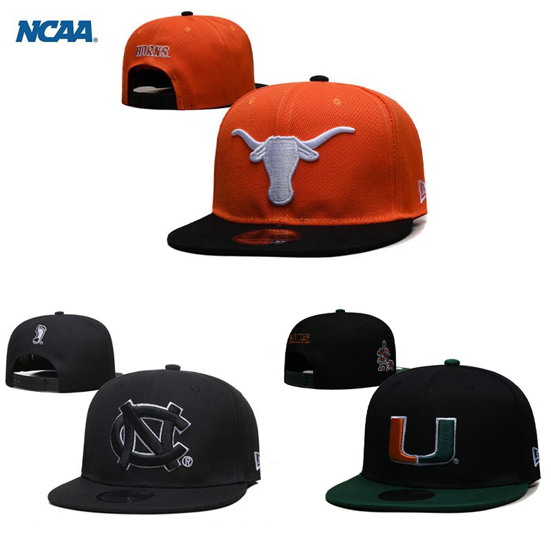 NCAA Cap Snapback Cap Plain Cap Fan Hiphop Cap Dad Cap