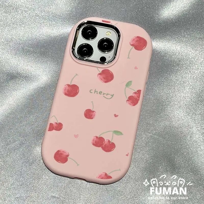 น่ารัก Graffiti Cherry รูปแบบเคสโทรศัพท์สําหรับ Vivo V50 V40 Pro V30 V29 V27 V27E V25 V23 V21 V21S V