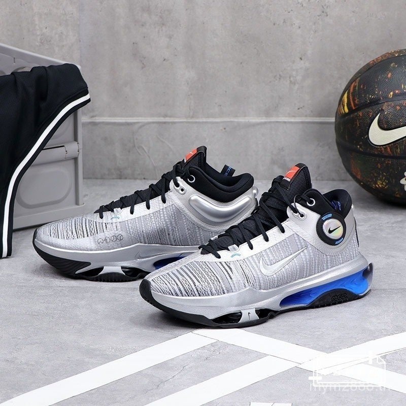 แฟชั่น {} N & K AIR ZOOM GT JUMP 2 ASW EP Basketball Handy Tool Silver Blue All-Star FZ5742-001 GM9D