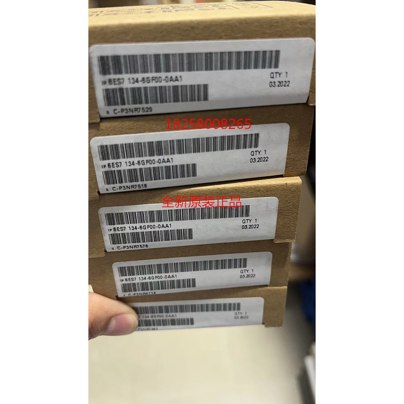 Siemens ET-200 CPU จําลองโมดูลอินพุตระดับเสียง 6ES7134-6FF00/6GF00-0AA1 8AI