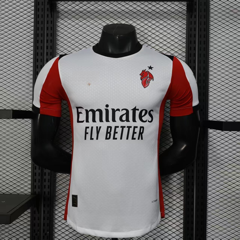 Player version 2025-26 ACMilan2RD jersey เสื้อฟุตบอล