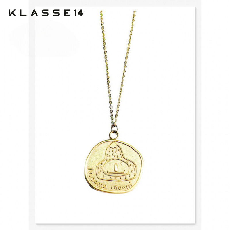 Klasse14 x Topbananax Mooma Mooni Imginative ขี้เล่นสร้อยคอ Gold 联名款项链-JMP24GD001M