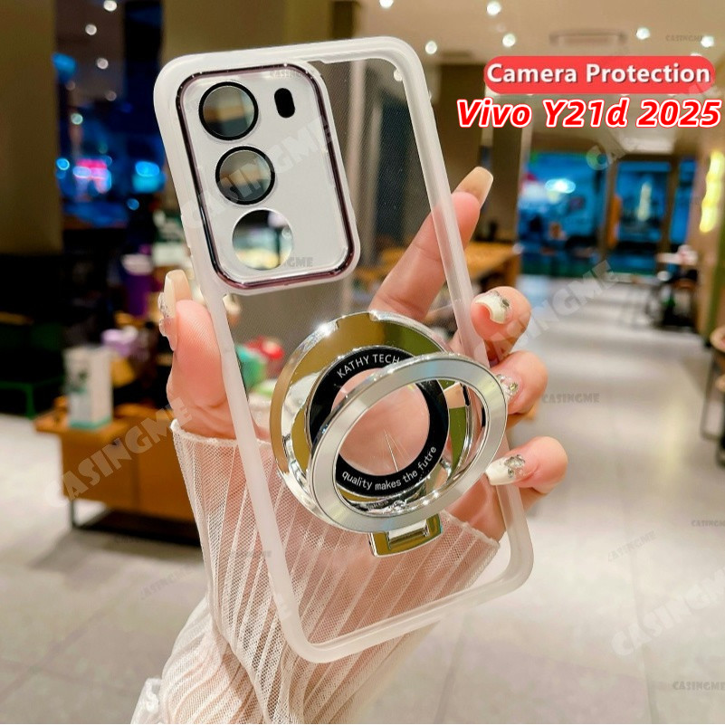 Vivo Y21d 2025 ขาตั้งแม่เหล็กสําหรับ Vivo Y21d Y21d VivoY21d Y21d Y21 DY 21d Y21d 4G 5G 2025 ผู้ถือ 