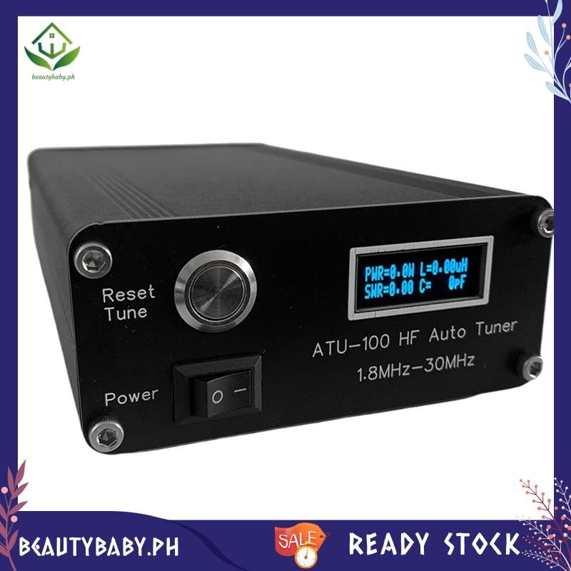 [beautybaby.ph] ATU-100 HF Auto Tuner Antenna Tuner By N7DDC+0.91 OLED V3.1 DIY เสาอากาศวิทยุอัตโนมั