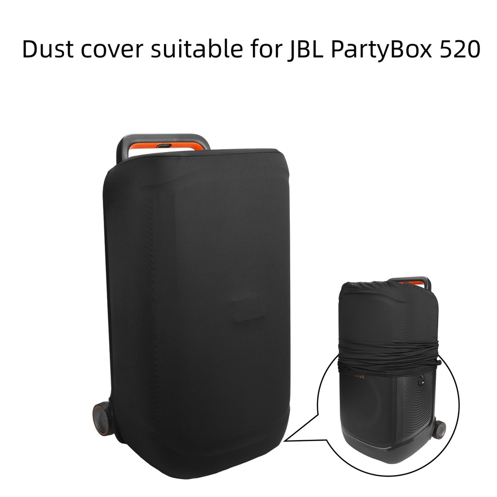 ป้องกันฝุ่นสําหรับลําโพง JBL PartyBox 520 - ยืดหยุ่น, พับได้, เหมาะสําหรับลําโพง JBL PartyBox 520,อุ
