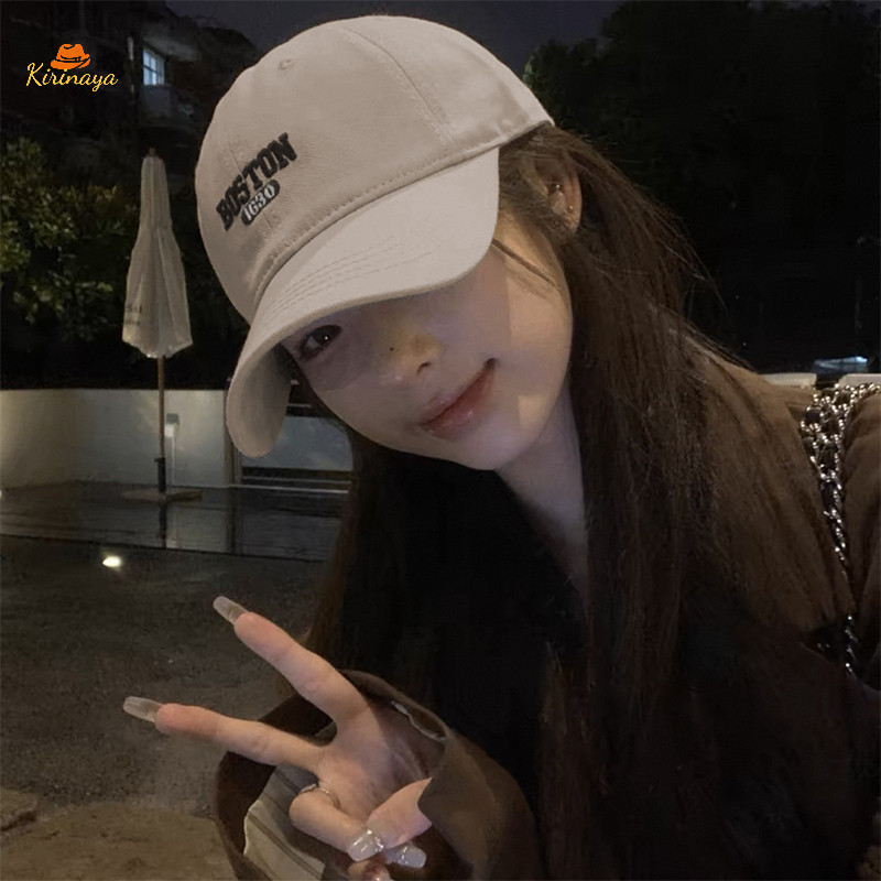 ส่งเร็วจากไทย🚚ปักBOSTON1630 หมวกเบสบอล ผู้ชายและผู้หญิง ป้องกันแสงแดด หมวกทรงปีกกว้าง-Kirinaya - รูปที่ 4