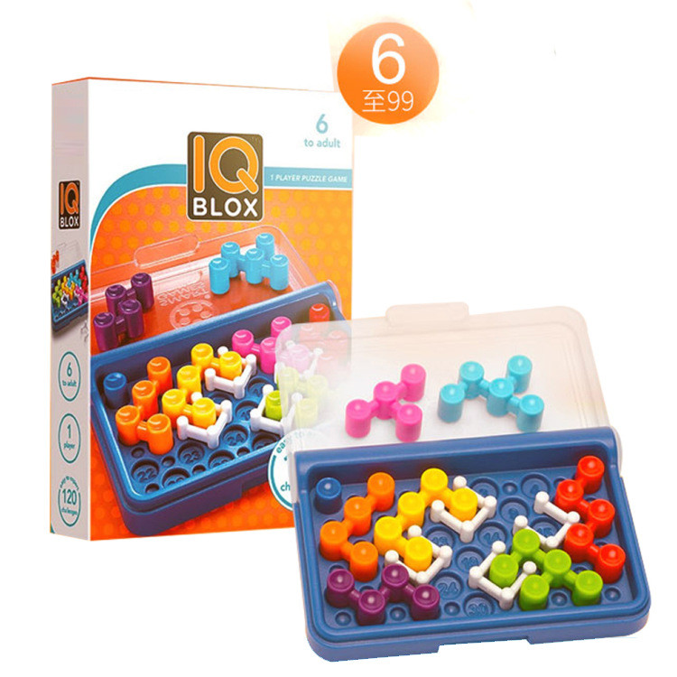 IQ GAME Wisdom IQ GAME Wisdom Unstoppable ชุดเกมแบบโต้ตอบสําหรับเด็กชิ้นหมากรุกของเล่นบล็อกสี