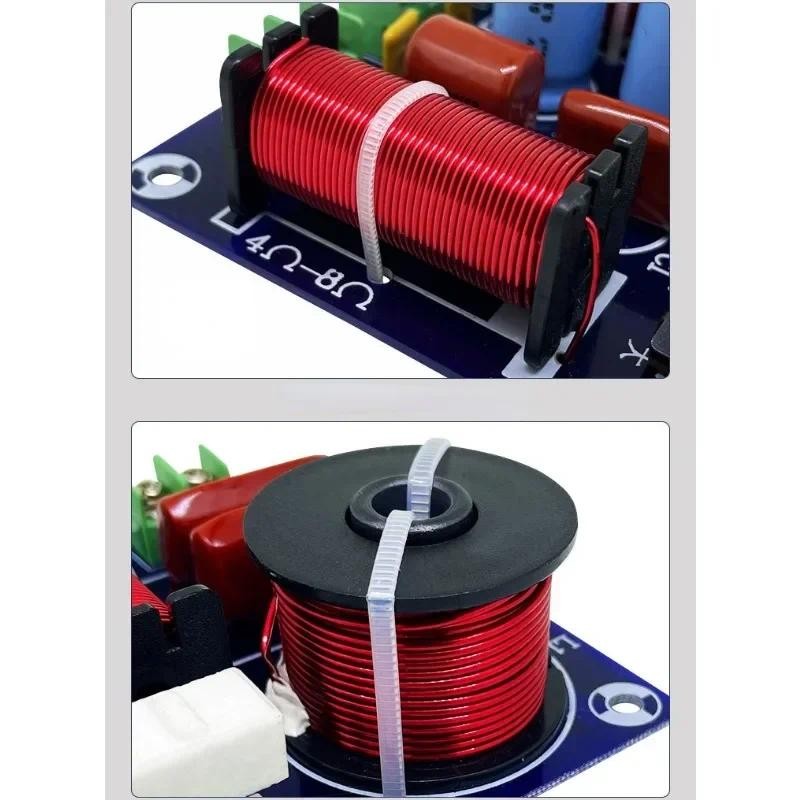 3-Way 250W 850Hz/5200Hz Frequency Divider DIY ลําโพงกรองวงจร Treble Medium Bass Hifi เสียงสเตอริโอ C