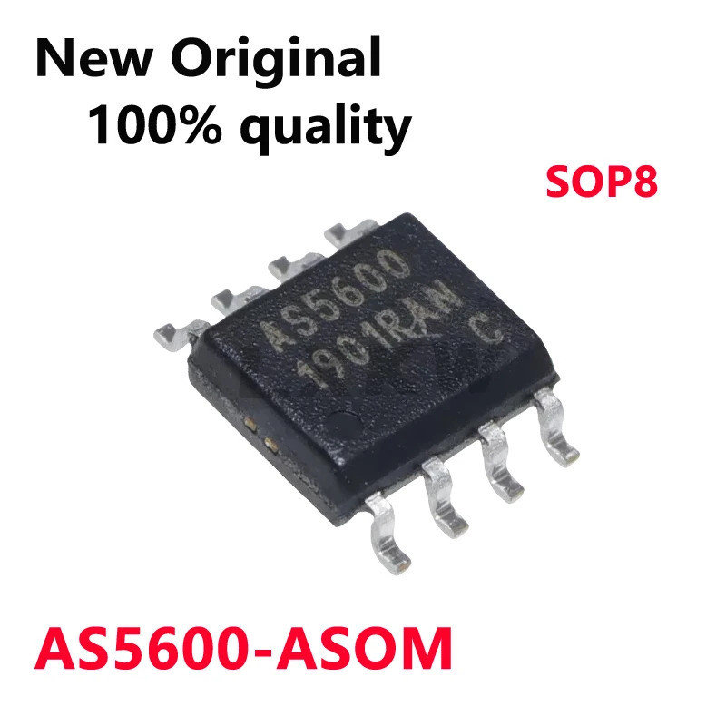 5-10/PCS ใหม่ AS5600-ASOM AS5600 SOP8 AMS ชิปเข้ารหัสแม่เหล็กในสต็อก