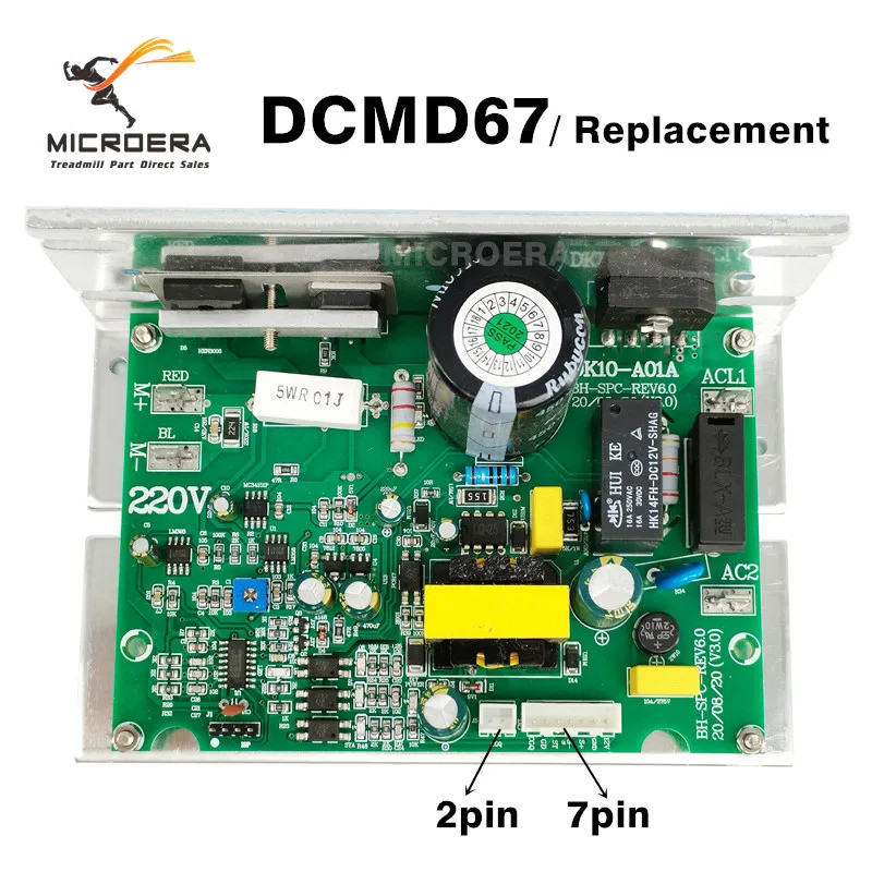 เปลี่ยน Endex DCMD67 สําหรับ BH ลู่วิ่งไฟฟ้า Controller Power board DCMD67 ควบคุมแผงวงจรเข้ากันได้กั