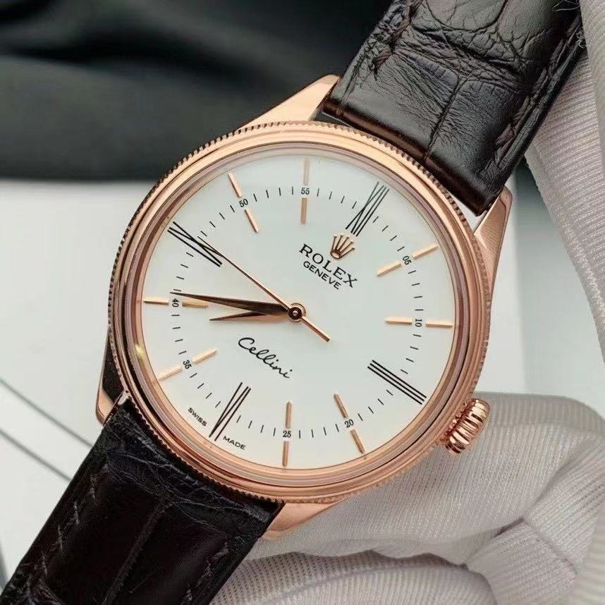 Rolex Rolex Cellini Series 39mm Automatic Mechanical Business Mens Watch 50505