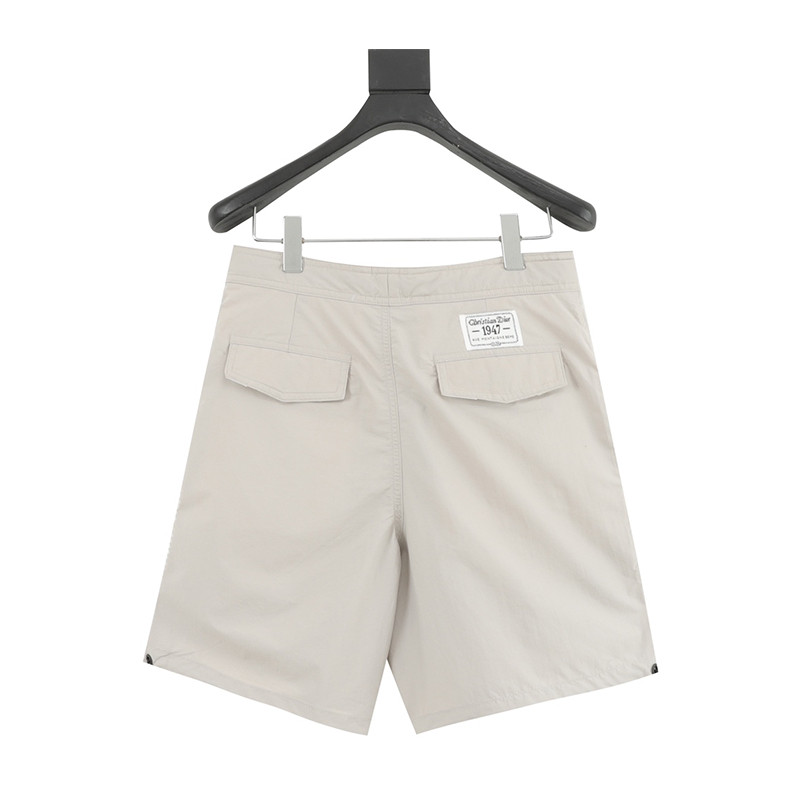 Dior 1947 Series Plaid Lock Shorts Unisex O5TT
